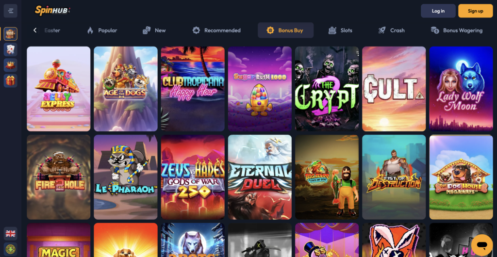 Spinhub - Bonus Buy Slot Casino UK